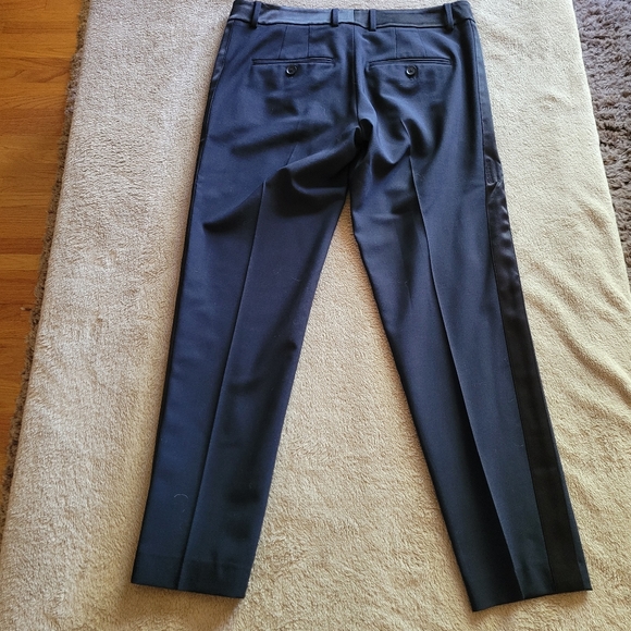 Vince navy blue tuxedo style cropped pants size 4 - Picture 4 of 14